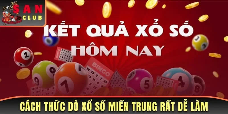 Xổ Số Miền Trung Sanclub Và 5 Kinh Nghiệm Chơi Dễ Trúng 2 Cách thức dò xổ số miền Trung tại nhà cái rất dễ làm
